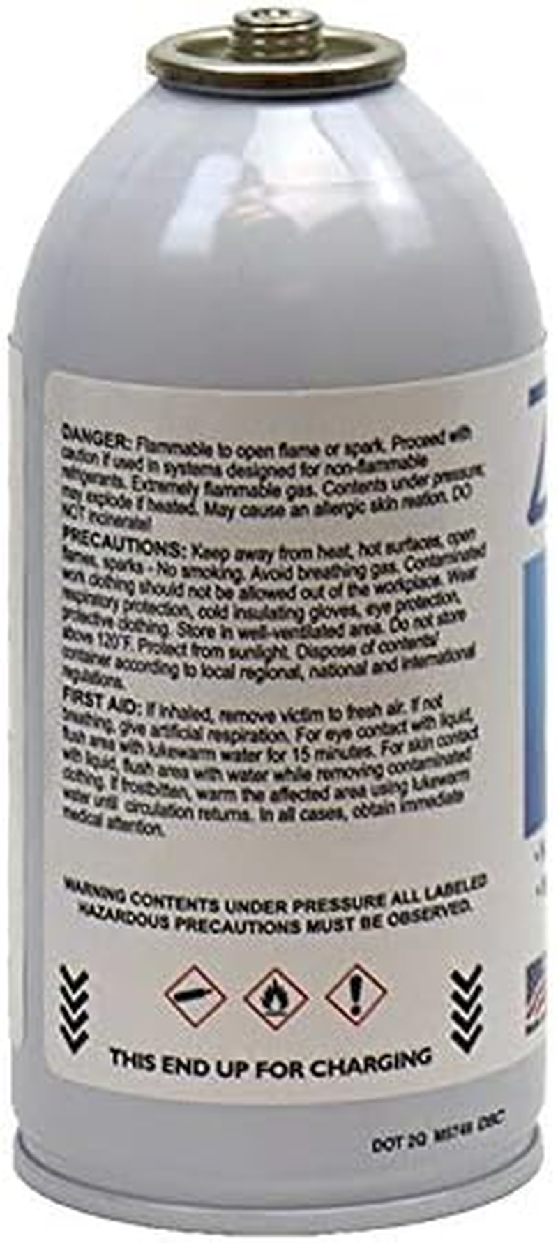 Zeror&reg; AC Refrigerant | R134A Replacement | 3 6Oz Cans for AC Recharging image number 4