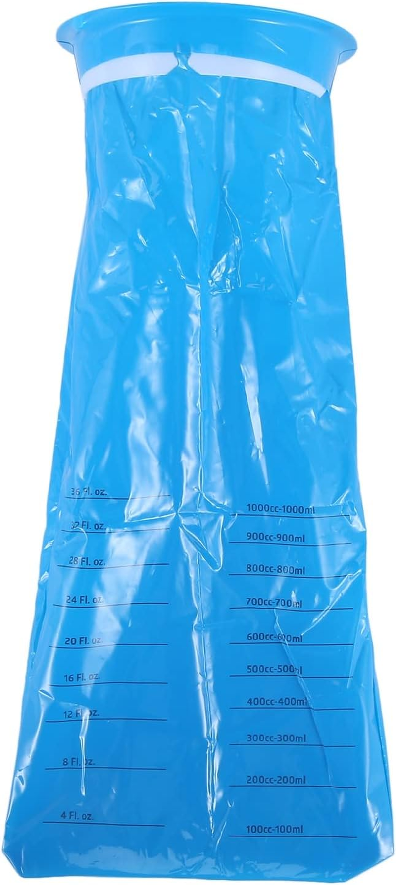 Bzocio 20Pcs Disposable Vomit Bags, Emesis Bags, Aircraft & Car Sickness Bag, Nausea Bags for Travel Motion Sickness image number 3