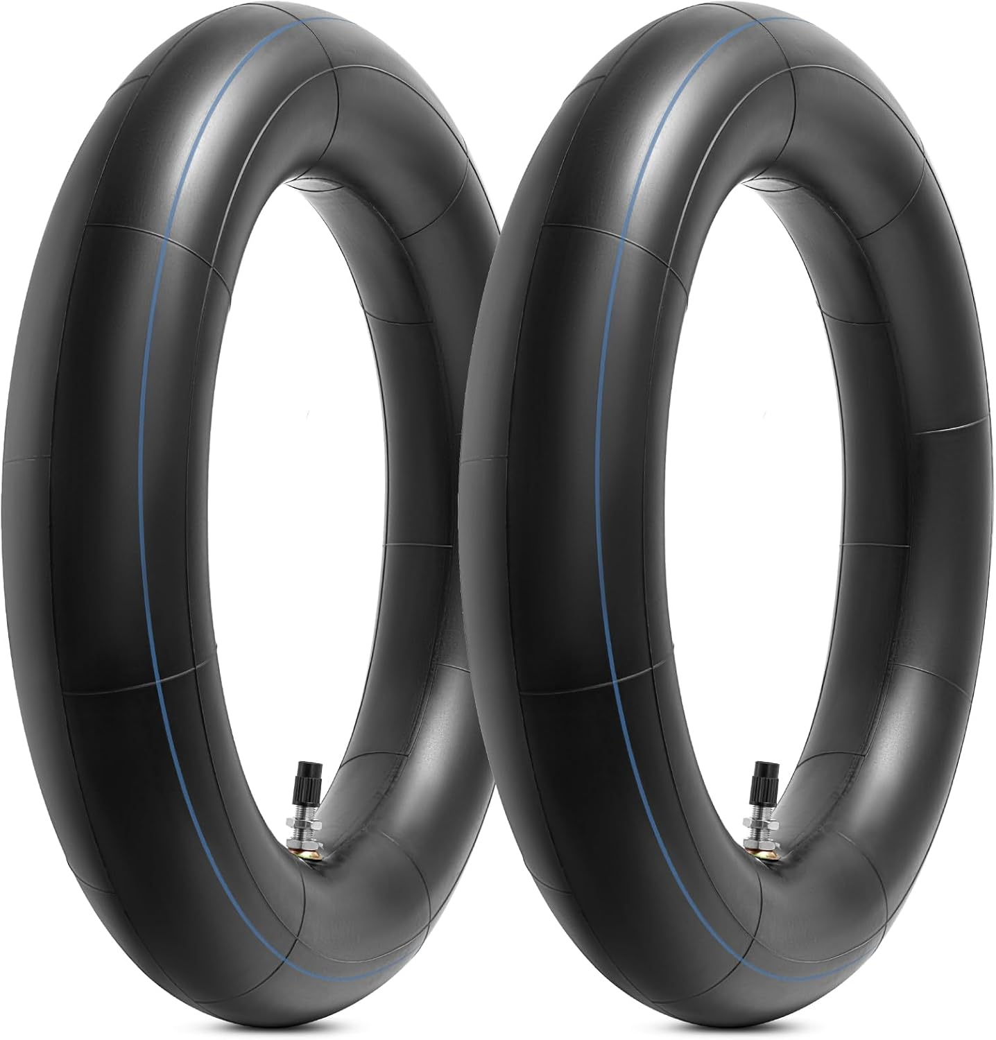 Paowin 2Pcs 3.00-12 Tube,80/100-12 Tube,Tr4 Valve,3.00-12 Heavy Duty Motorcycle Inner Tubes Compatible with 3.00-12 80/100-12 Dirt Pit Bike/Motorcycle/Mini Motorbike Front Rear Tire,Pn-007 image number 5