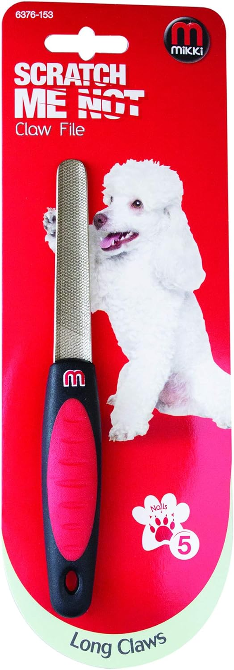 Mikki Dog, Puppy, Cat Nail Claw File - for Sharp Claws, Nervous Pets image number 1