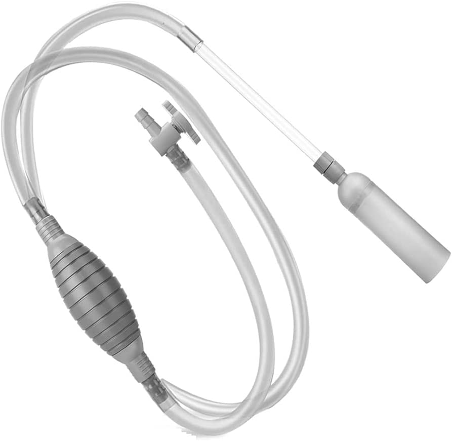 Gravel Vacuum for Aquarium, Fish Tank Gravel Cleaner, Aquarium Vacuum Cleaner Kit with Priming Bulb, Aquarium Siphon, 3 in 1 Aquarium Gravel Cleaner for Cleaning Small Fish Tanks image number 2