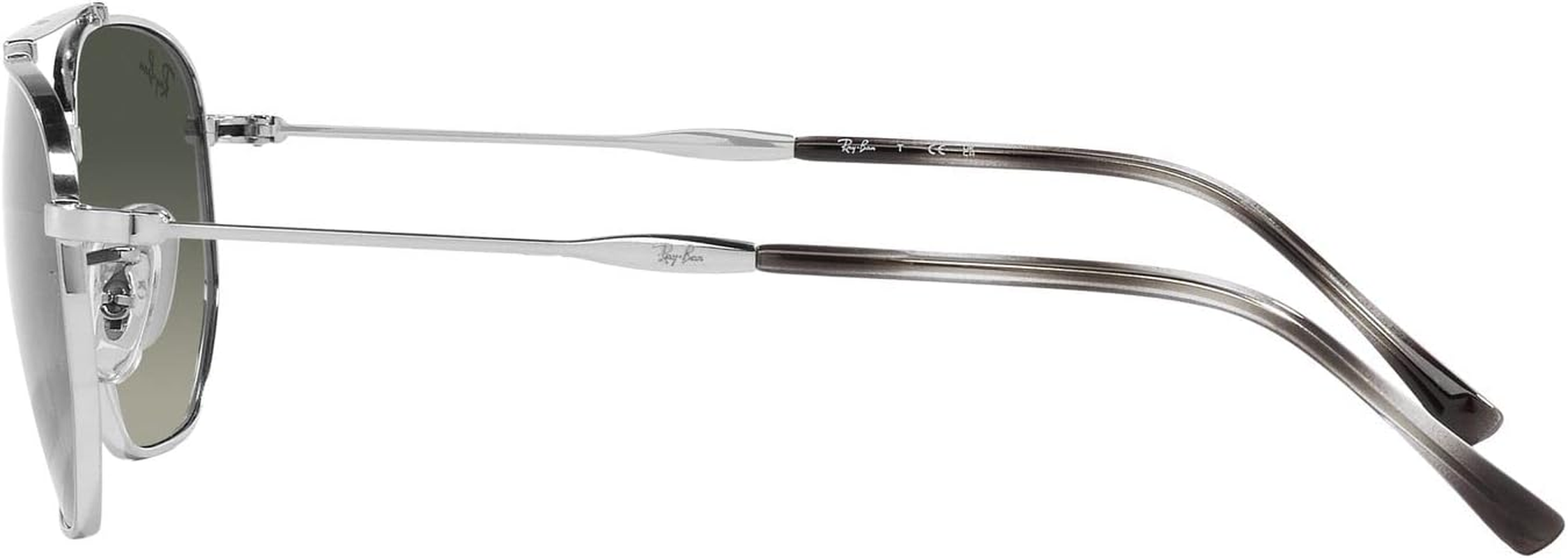 RAY-BAN Non Polarised Sunglasses, 0RB3707, Silver & Grey, 57Mm image number 5