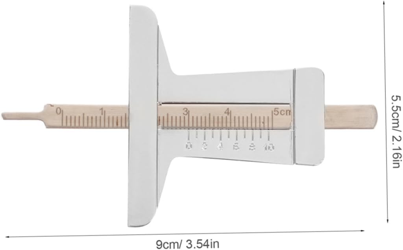 TOPPERFUN 2Pcs Tire Tread Depth Gauge Tool Automotive Replacement Gauge for Car and Caravan image number 2
