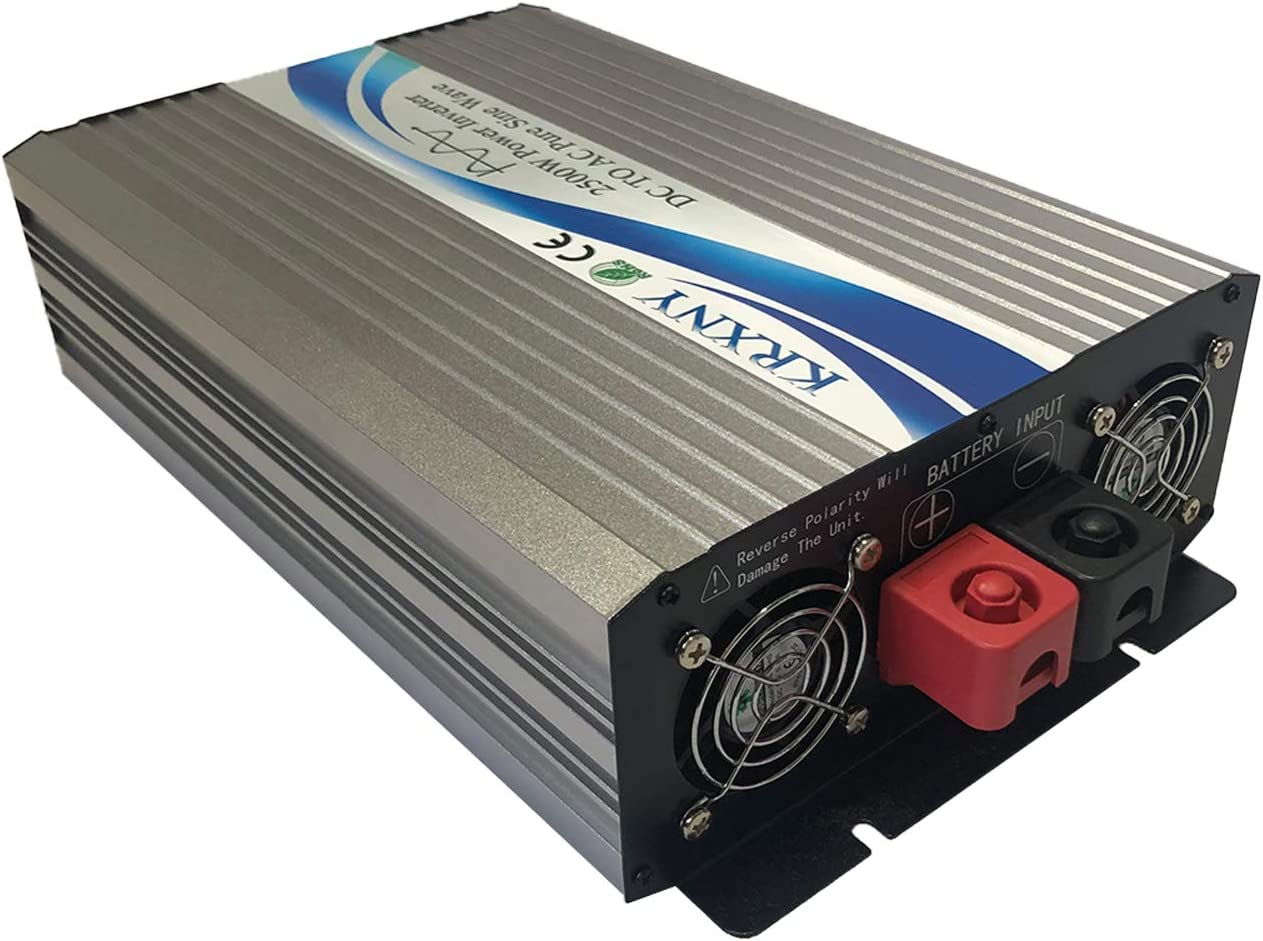 2500W Pure Sine Wave Power Inverter 24V DC to 240V AC 50HZ Converter for Car RV Home Solar image number 1
