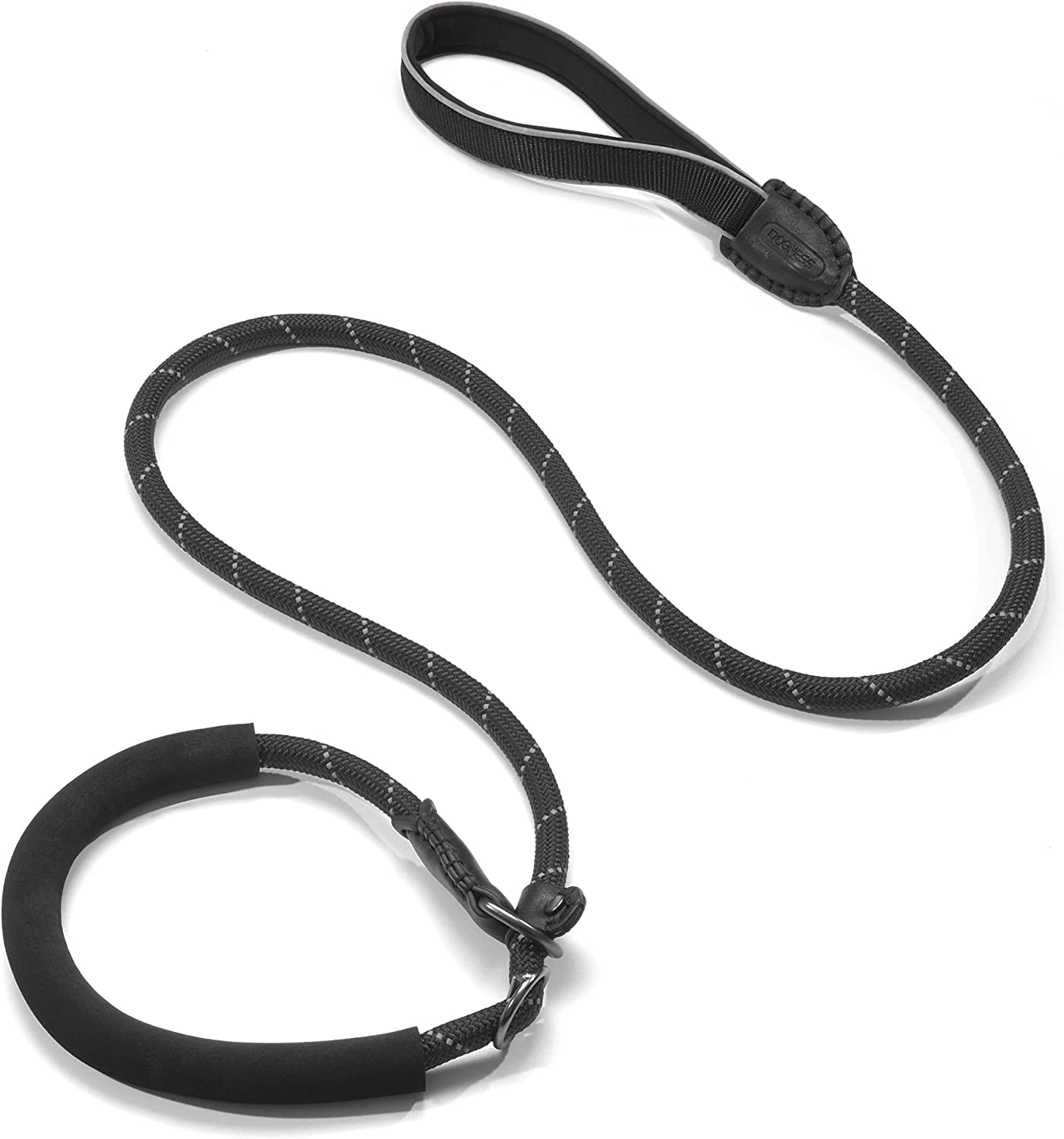 Dogness Extremely Durable Dog Training Rope Leash,The Onesie Dog Leash, Premium Quality Training Slip Lead, Reflective, Thick Heavy Duty, Sturdy Nylon, Comfortable for the Strong Large Medium Pets,