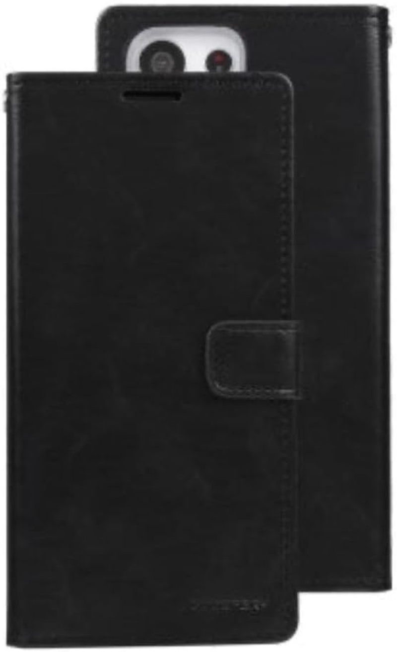 Protective Wallet Case for Samsung S23 from Goospery - Stylish and Functional, Black