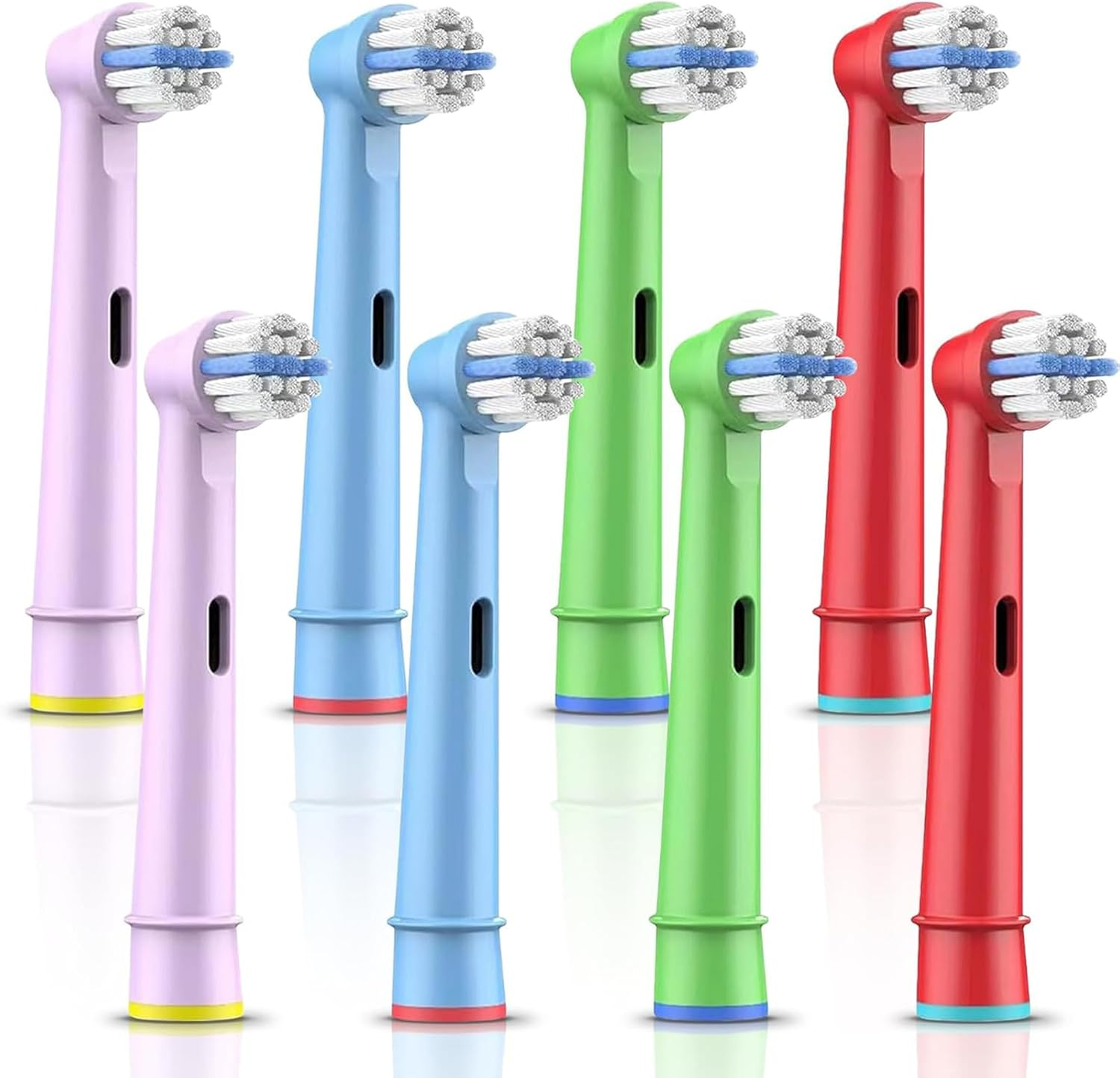 Kids Toothbrush Heads Compatible Oral B Kids Toothbrush Head Replacement Bursh Heads - Extra Soft Bristle for Pro 100 Pro 300 Pro 800 - Deep Clean