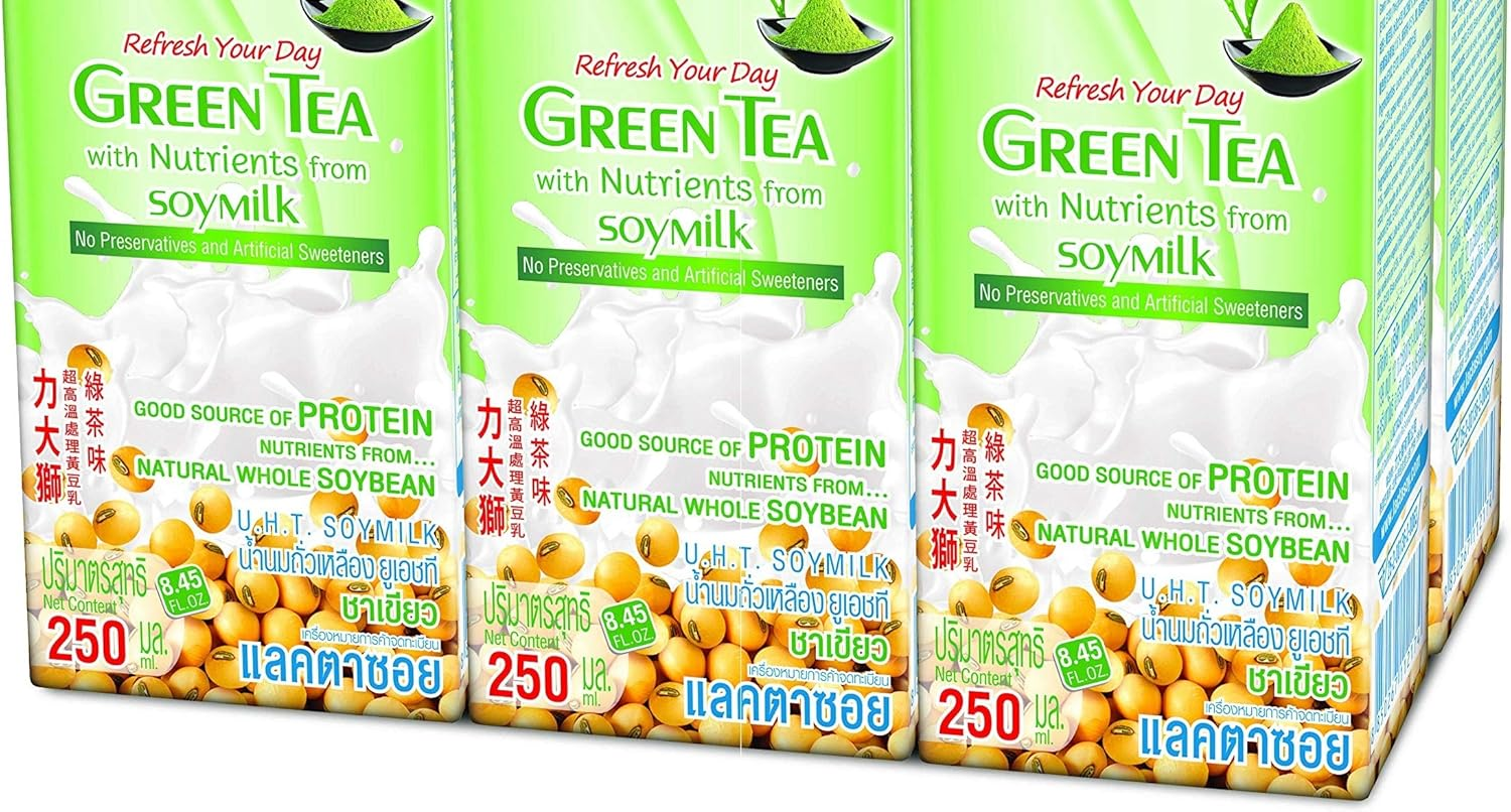 Lactasoy UHT Soymilk Green Tea 250Ml image number 2