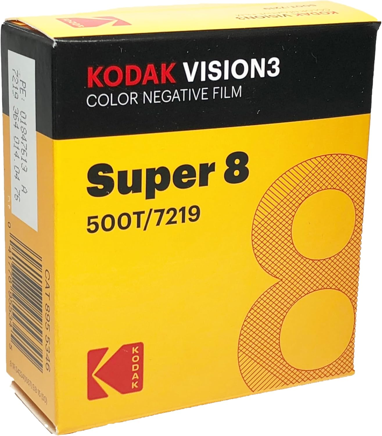 Kodak #7203 VISION3 50D Super 8 Color Negative Film, 50' Roll image number 1