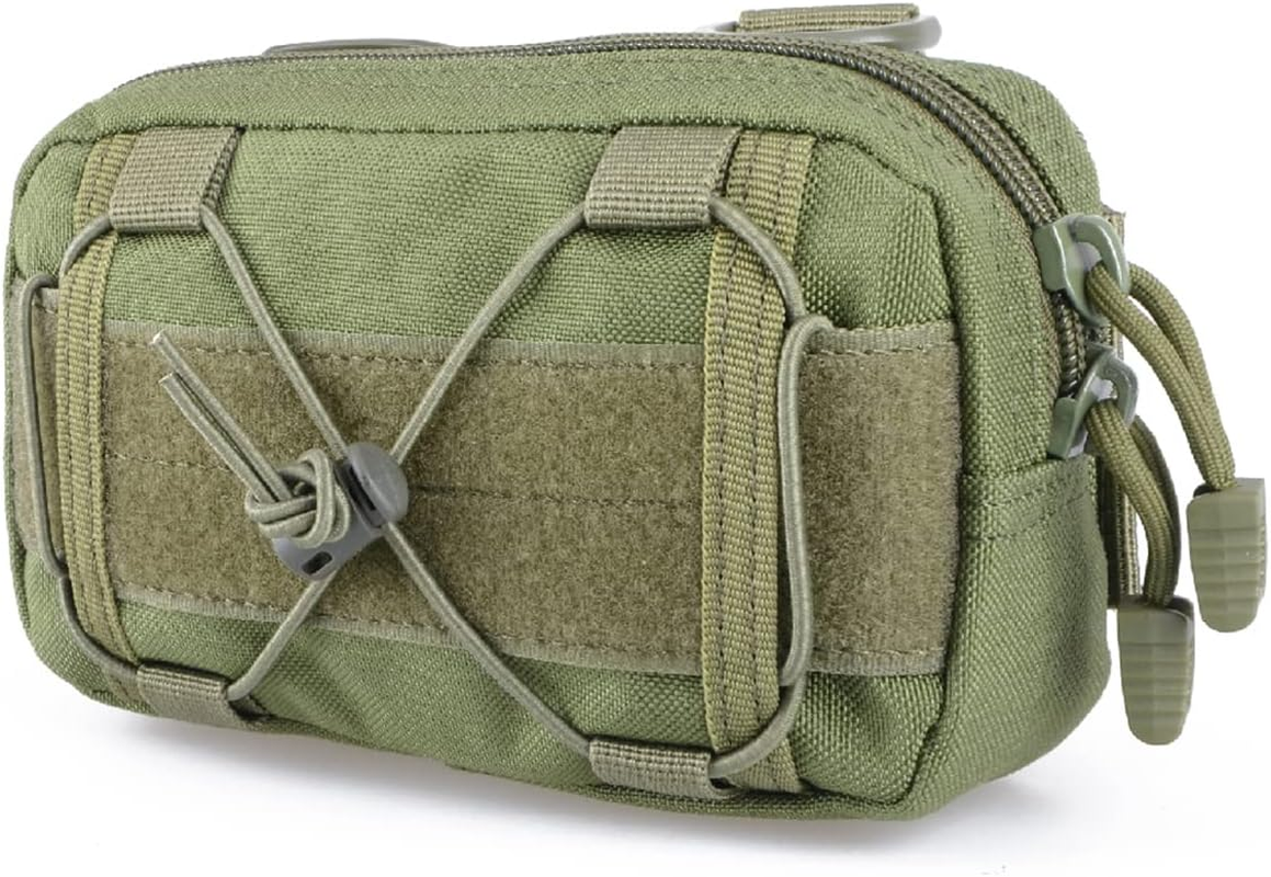 TRIWONDER Molle Pouches Tactical Admin EDC Gear Utility Pouch Waist Bags for Small Tool Horizontal Modular Organization