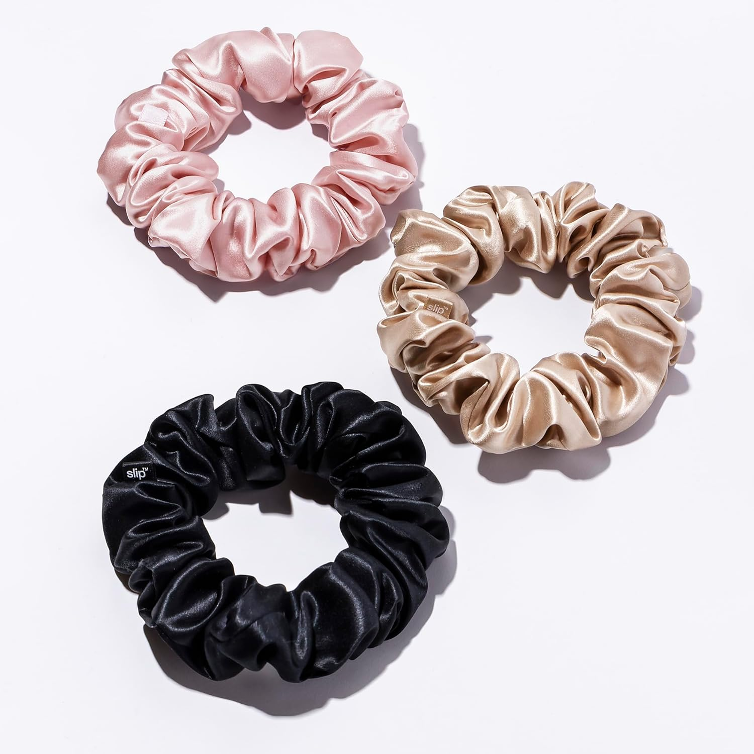 SLIP Pure Silk Scrunchies, 3 Count image number 6