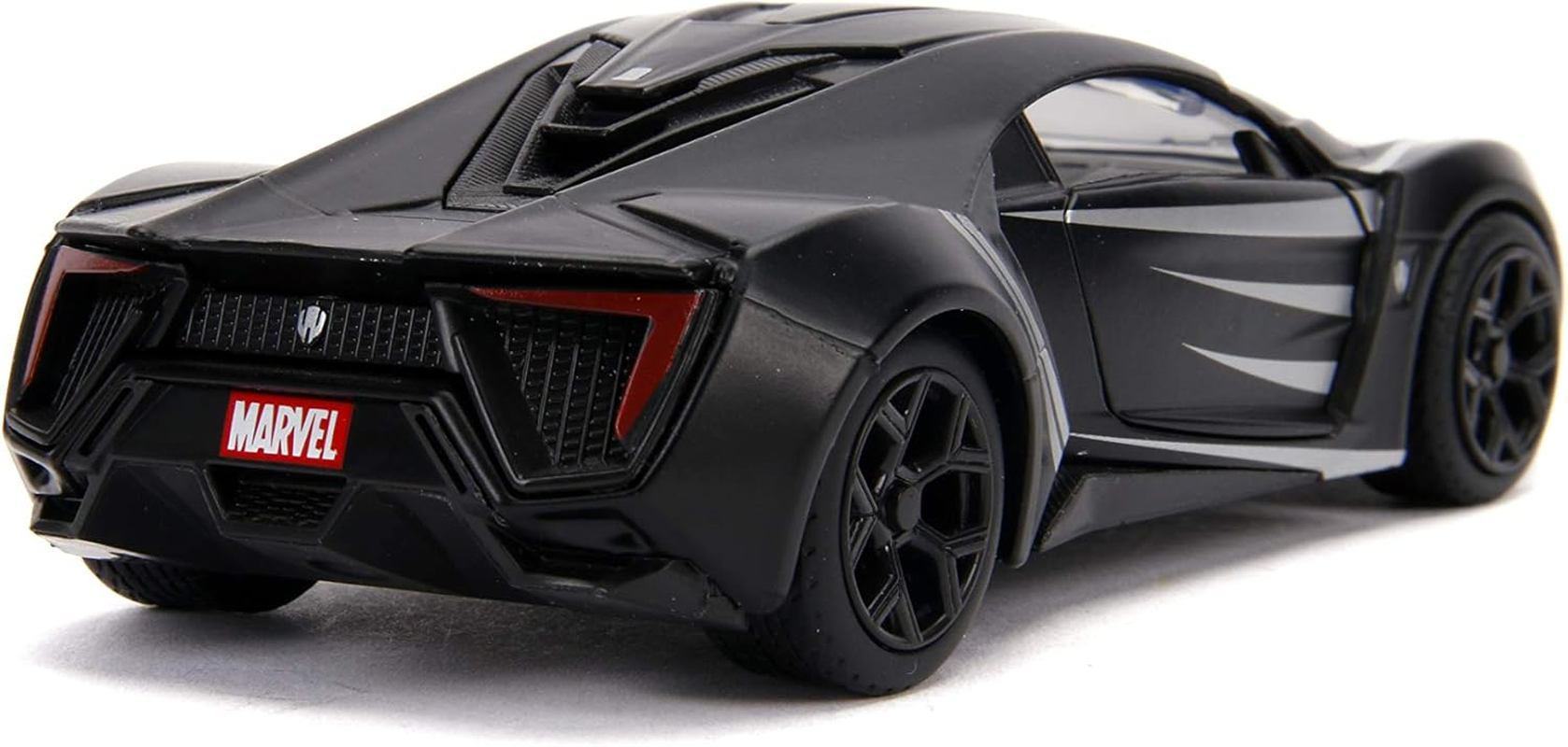 Jada Toys Metals Die-Cast Avengers W Motors Lykan Hypersport, 1:32 Scale Die-Cast Vehicle, Black image number 4