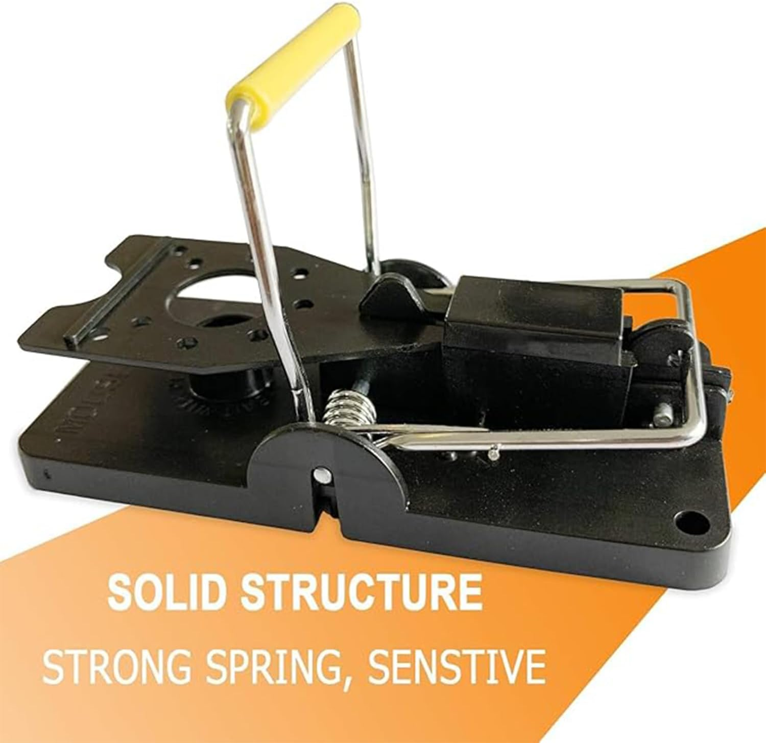 EOMECUIGAO Mouse Trap That Work Instantly Indoor Outdoor 8PCS Reusable Quick Kill Mice Trap Plastic Mouse Traps image number 1