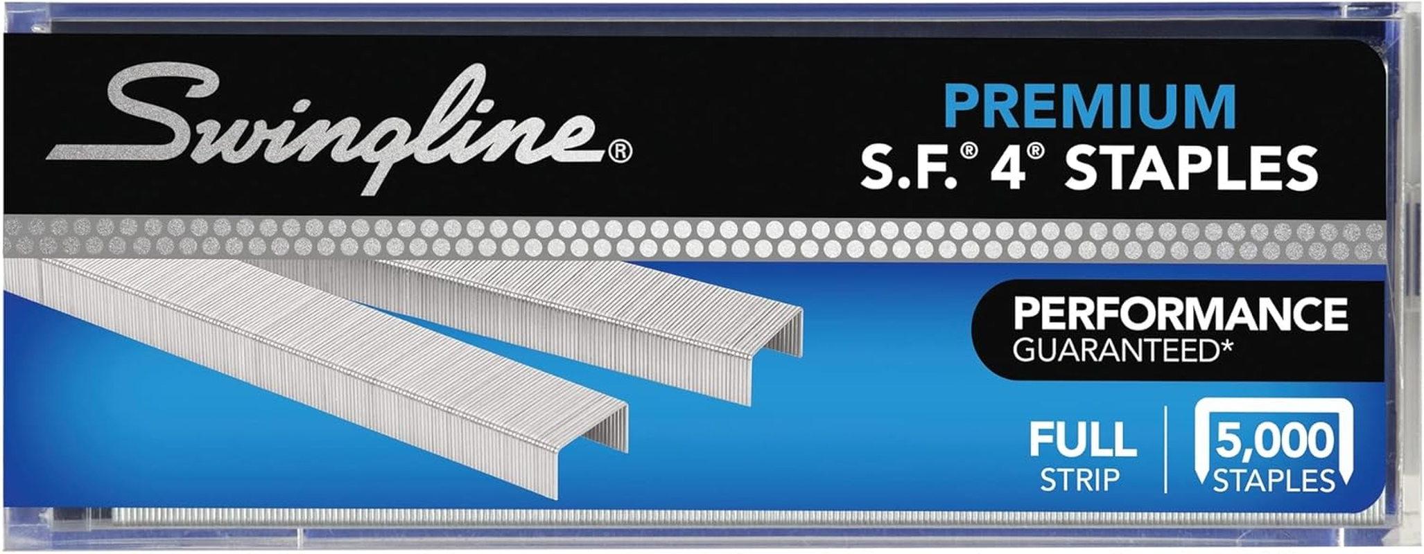 Swingline Staples, S.F. 4, Premium, 1/4 Inches Length, 210/Strip, 5000/Box, 1 Pack (35450) image number 4
