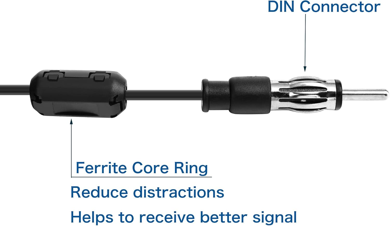 Gf-Link Am Fm Hidden Windshield Antenna Vehicle Car Radio Truck