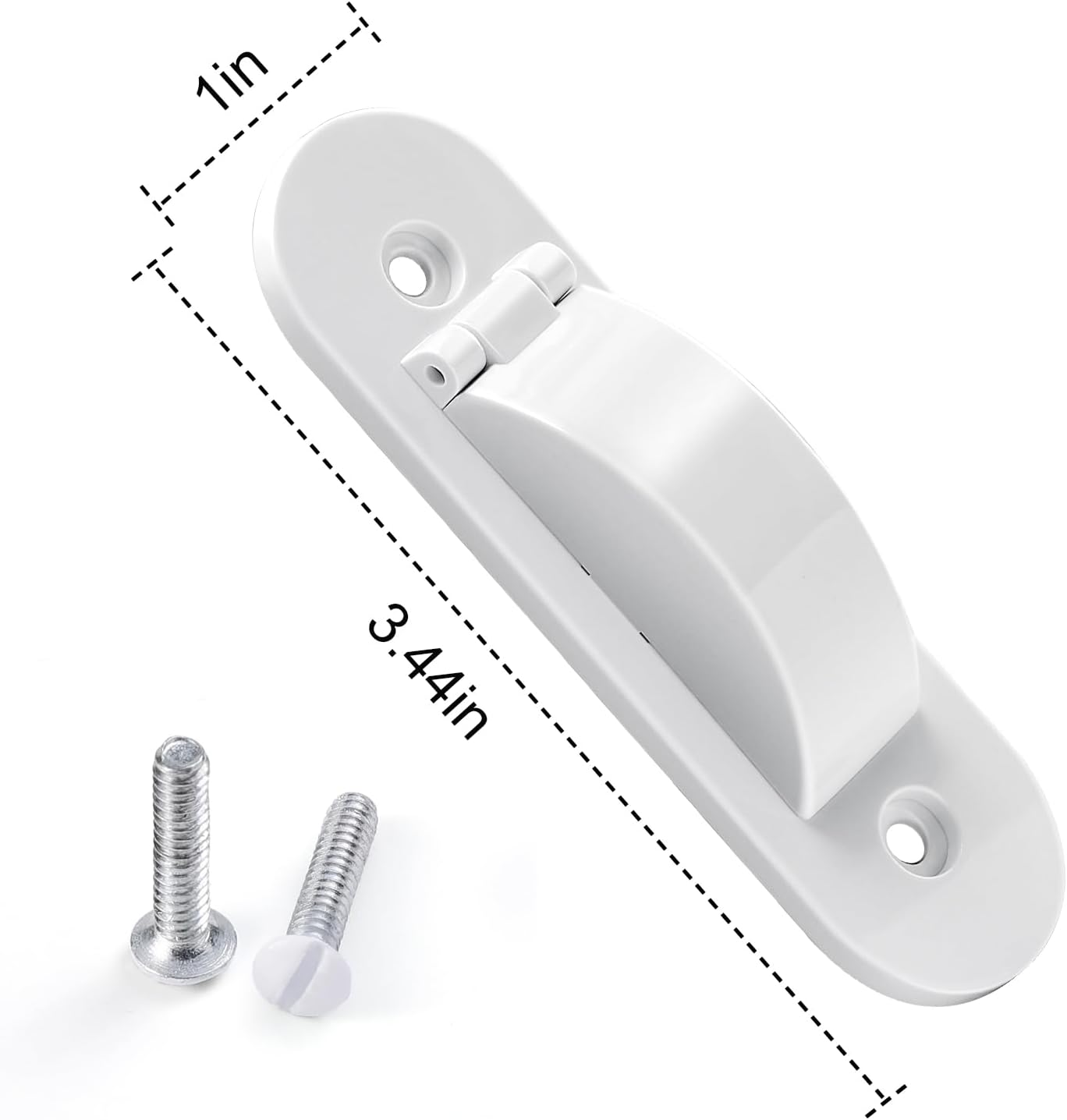 Wall Switch Guard, Child Proof Light Switch Cover Guard | Toggle Style | Light Switch Protection | Keep Toggle Switch in on or off Position | 1 Pack, White image number 1