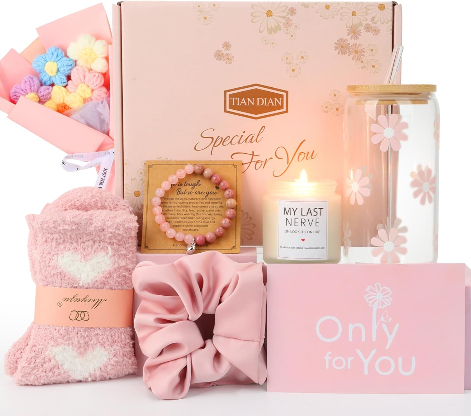 TIAN DIAN Gift Baskets for Women, Gifts for Women, Mom, Wife, Girlfriend, Sister, Her - Happy Birthday, Christmas, Valentine'S Day, Mothers Day Gifts image number 3