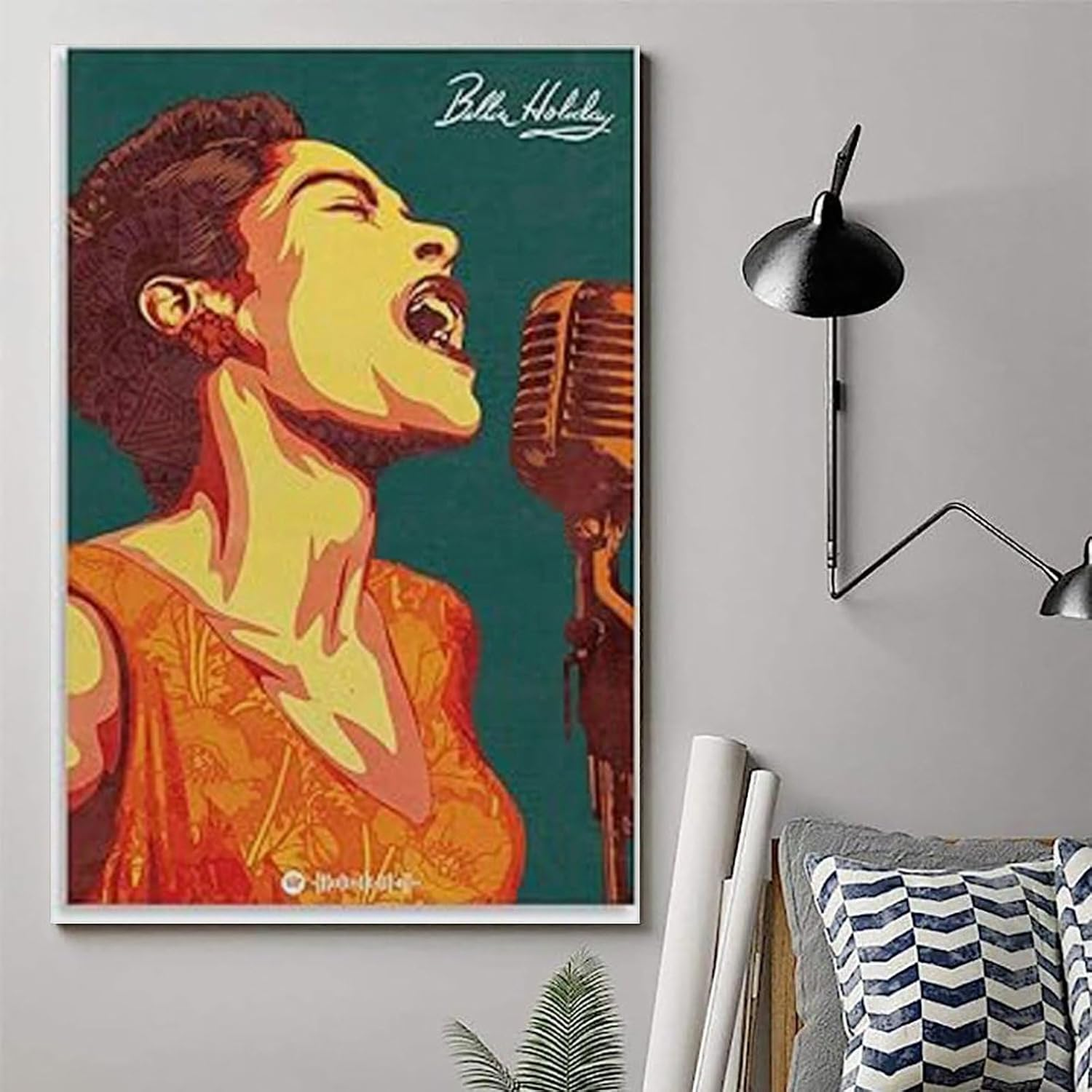 B0D4DT1K1P Poster Canvas Painting Wall Art Picture Home Decor Print for Bedroom Living Room Dorm Study Bar Office 16X24Inch(40X60Cm) Unframe-Style image number 5