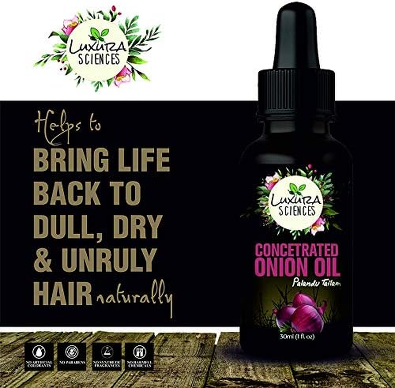 Luxura Sciences Concentrated Onion Oil for Hair Growth 30 Ml image number 2