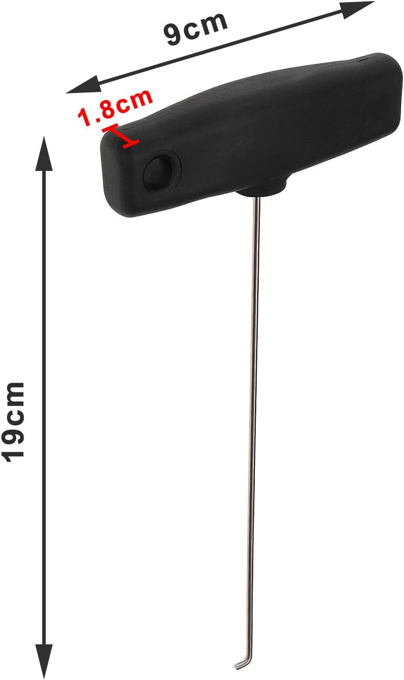 OTOTEC 2Pcs Car Instrument Cluster Removal Hook Tool W140589023300 140589023300 Compatible with Mercedes Benz W115 W114 W116 W107 W463 W460 W129 R129 SL image number 3