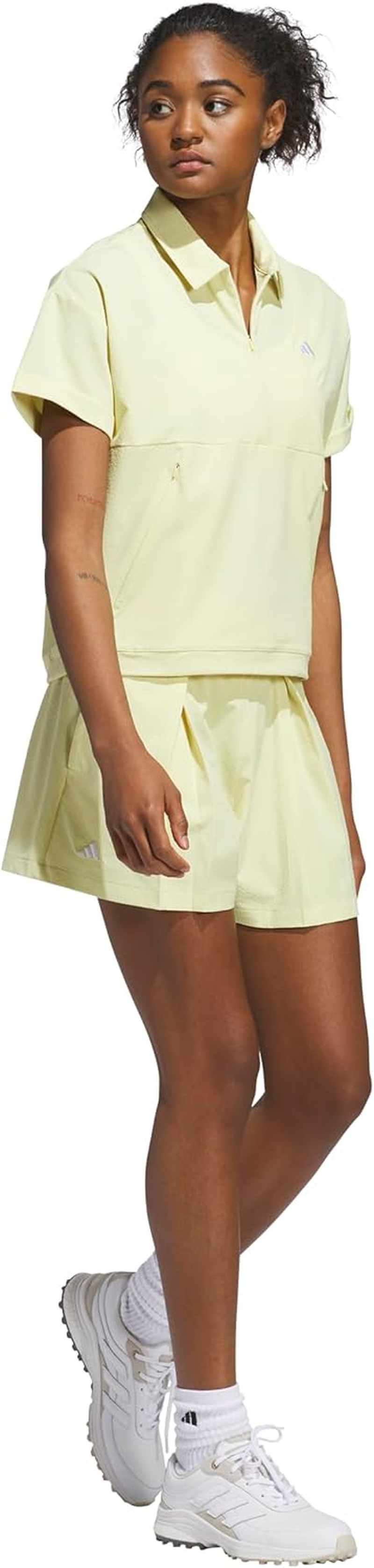 Adidas Women'S Go-To Pleated Short, Collegiate Navy, Medium image number 5