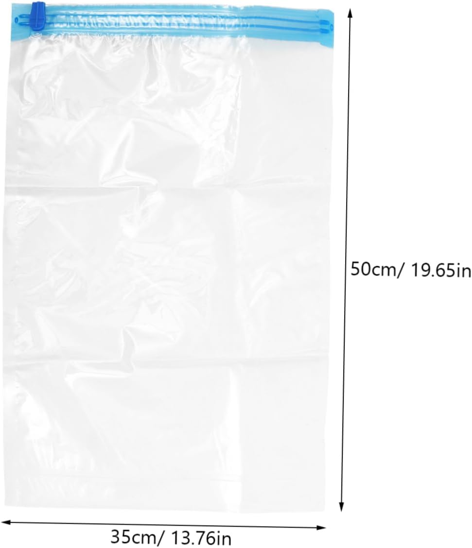 VILLFUL 5Pcs Vacuum Compression Bag for Travel Hand Roll Style Compression Bags for Clothing for International Travel Must Haves image number 2