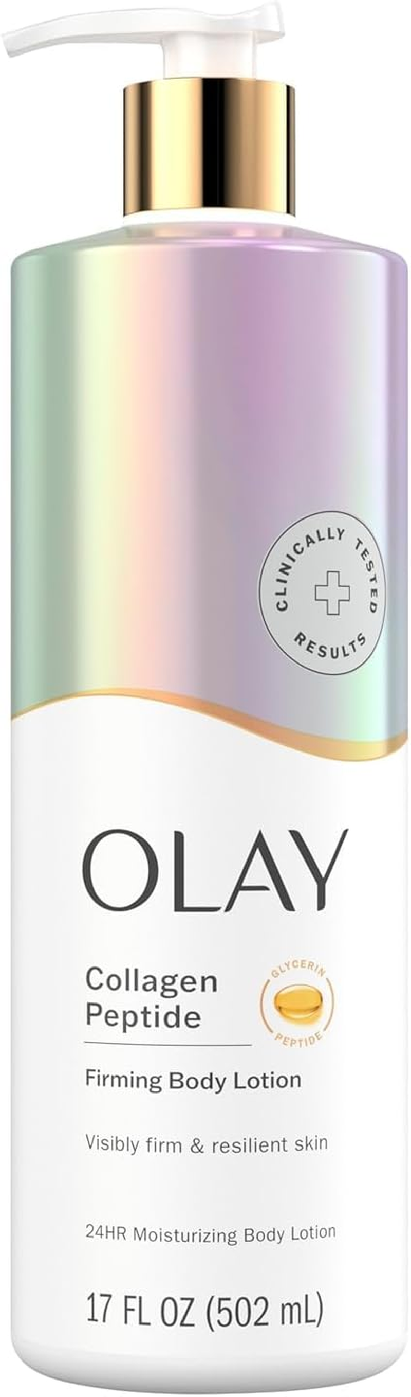 Olay Firming & Hydrating Body Lotion with Collagen, 17 Fl Oz Pump, Pack of 4 image number 1