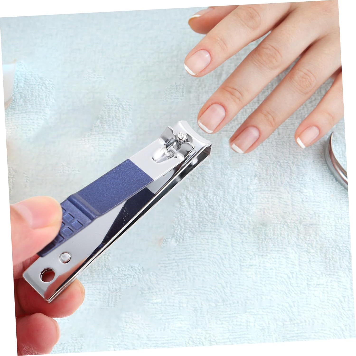 SOLUSTRE Stainless Steel Multi-Function Manicure Pedicure Set 18Pcs Household Nail Clippers Grooming Kit with Tool Case for Professional Hand and Foot Care image number 1