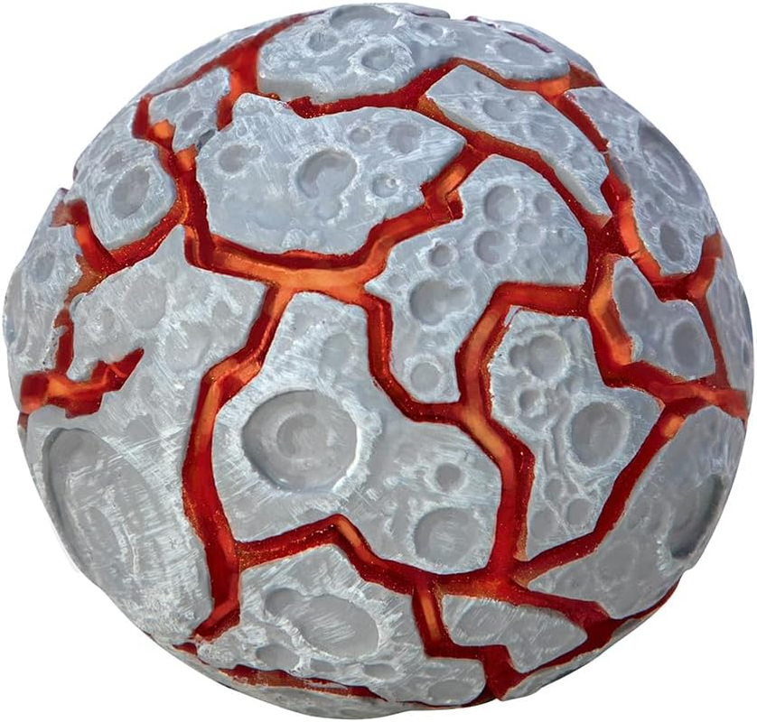Needoh Magma Squishy Light up Meteorite Stress Ball - Glow in the Dark Squeeze Ball, LED Core with Oozing Magma Effect, Fidget Toy for Stress Relief, Anxiety & ADHD, Assorted Styles image number 4