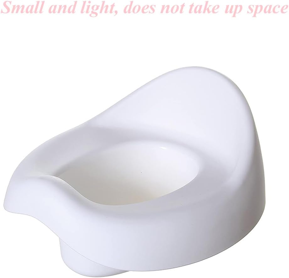 Toddler Toilet Training Potty Chair, Potty Topper Stepstool, Training Seat with Slip-Resistant Base, Travel Potty Chair for Toddlers 18 Months & above (Pink) image number 2