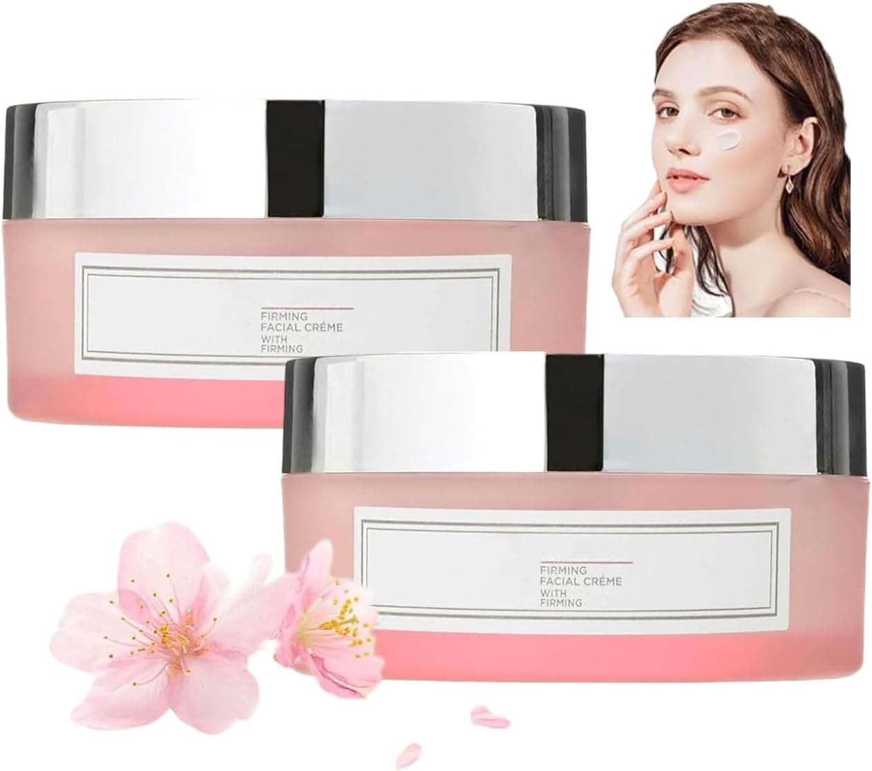 Champagne Lifting Firming Facial Creme, Champagne Lift Firming Facial Moisture Cream, Temporary Skin Tightener, Instant Tightening Moisturizer, Deep Hydration & Smoothing for Face and Neck (1PCS)