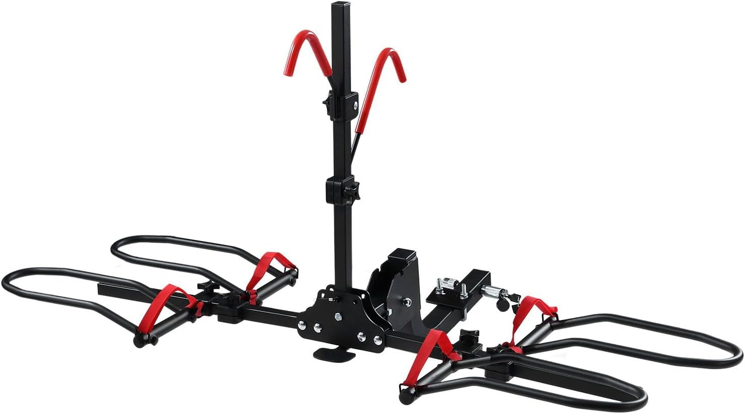 2 Ebike Rack for Car Rear Mountain Bicycle Carrier Mount Stand Storage Holder Platform 2 Inch Foldable Tilt with Lock image number 5