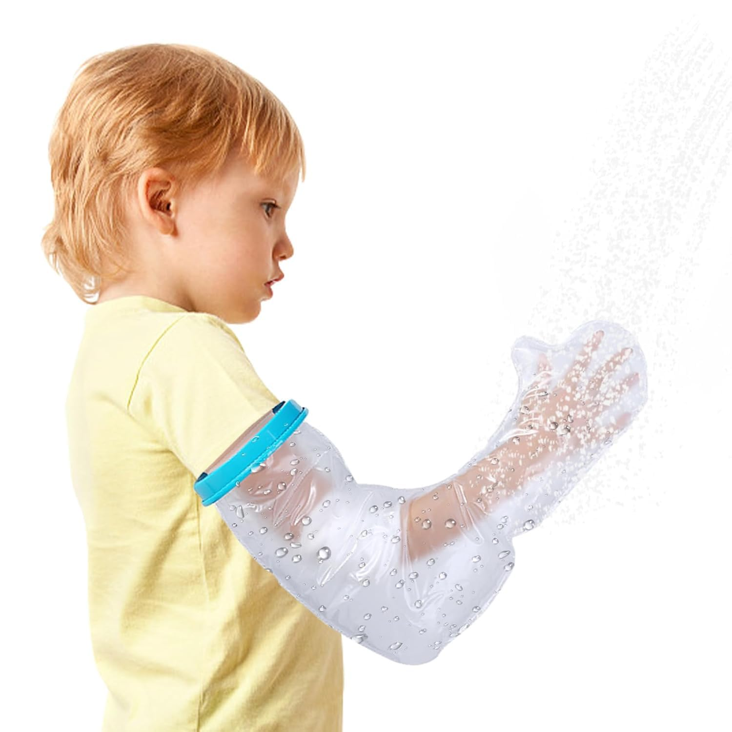 Xinghonyac Kids Arm Cast Cover for Shower Bath, Waterproof Cast Cover, Reusable Arm Plaster Shower Cover, Wrist, Finger Wound Protection Shower Cover, Arm Protector Cover Fits Unisex image number 5