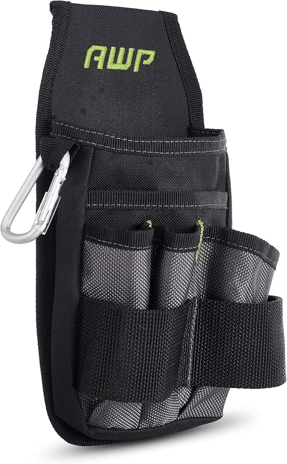 AWP Organizer Tool Pouch | 7 Pockets & Loops for Tool Organization | Heavy-Duty Metal Belt Clip Attachment image number 2