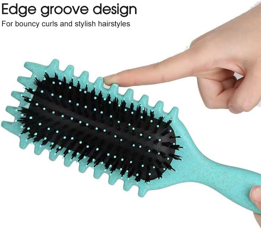 Tootoo Women Curl Define Styling Defining Brush Hair Stylishing Tool Curl Brush (White) image number 6