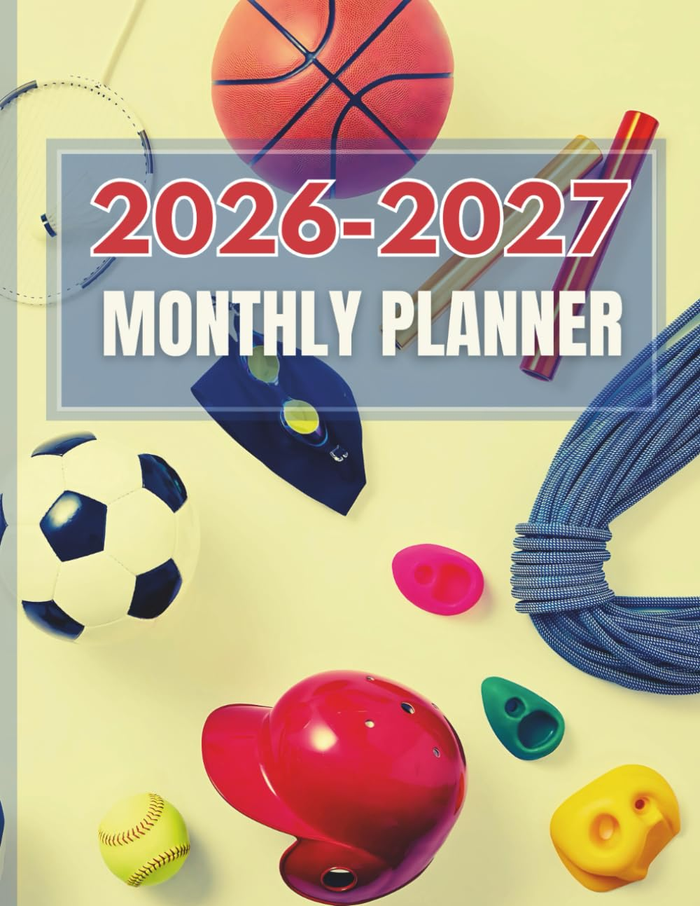 2026-2027 Monthly Planner: 2-Year Life Organizer with Calendars, Notes, and Health Logs