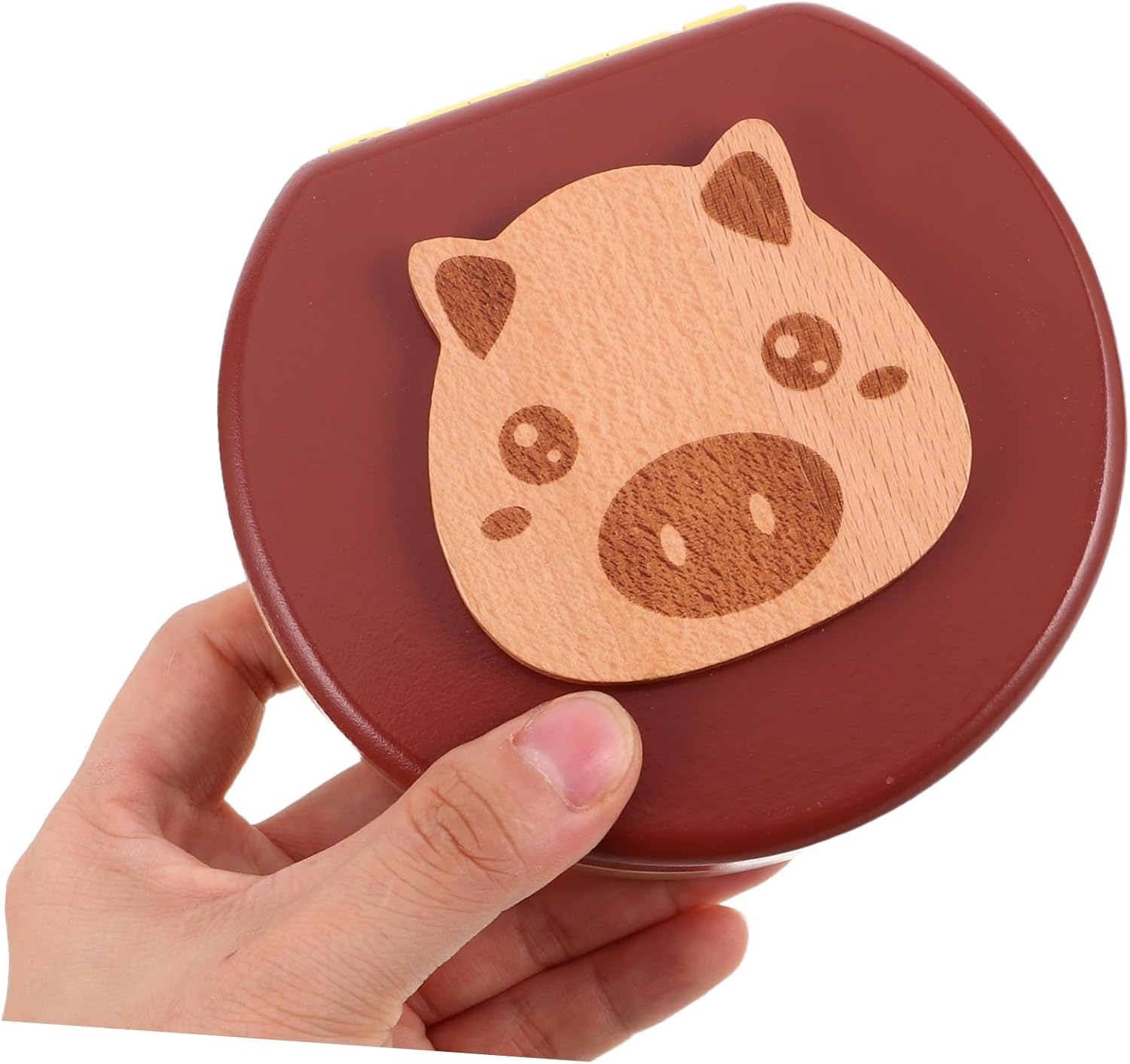 MERRYHAPY Boy Girl'S Teeth Collection Box Wooden Tooth Keepsake Holder Keepsake Storage Box And image number 2