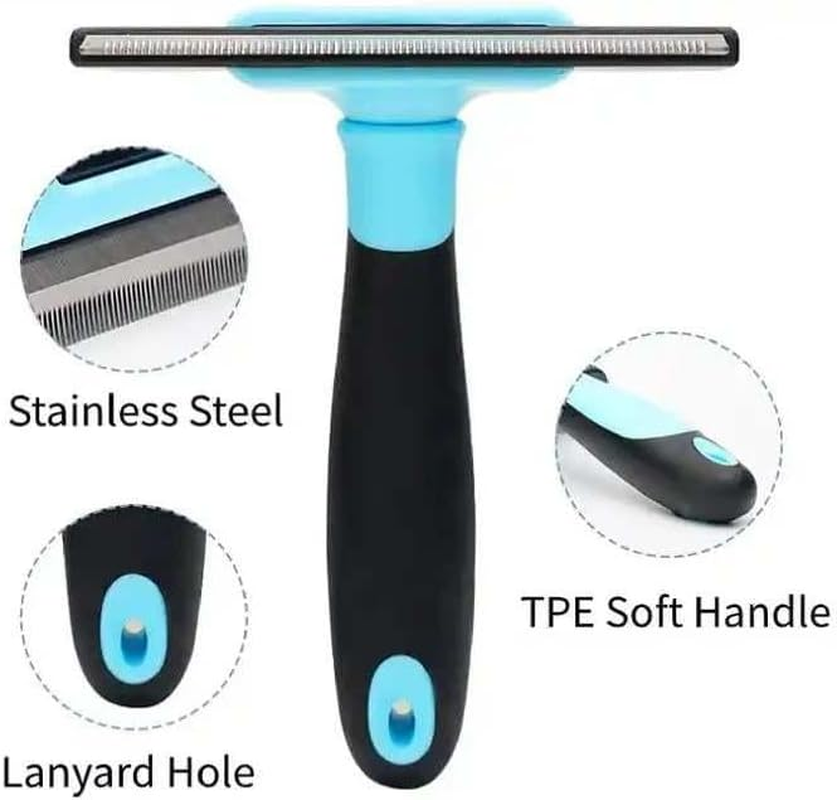 Pet Grooming Brush Cat Brush for Shedding and Grooming Dog Brush for Shedding Deshedding Brush for Cats Furminator Cat Undercoat Brush Effectively Reduces Shedding by up to 95% for Short Medium and Long Hair