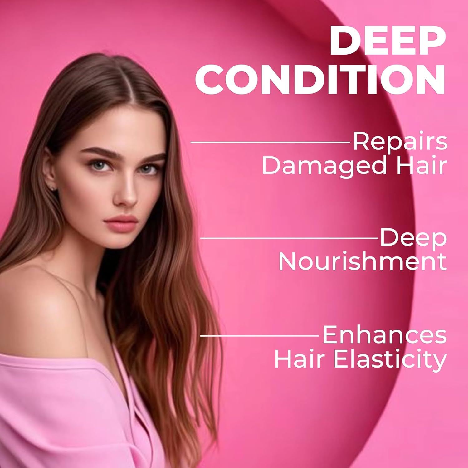 SAISZE Collagen Hair Mask Deep Repair Conditioning for All Hair Types，250Ml