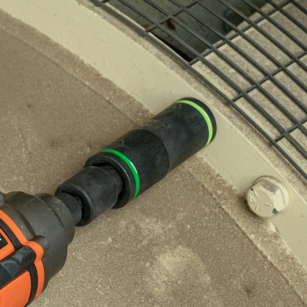 Klein Tools Flip Impact Socket, 7/16 and 3/8-Inch Size image number 5