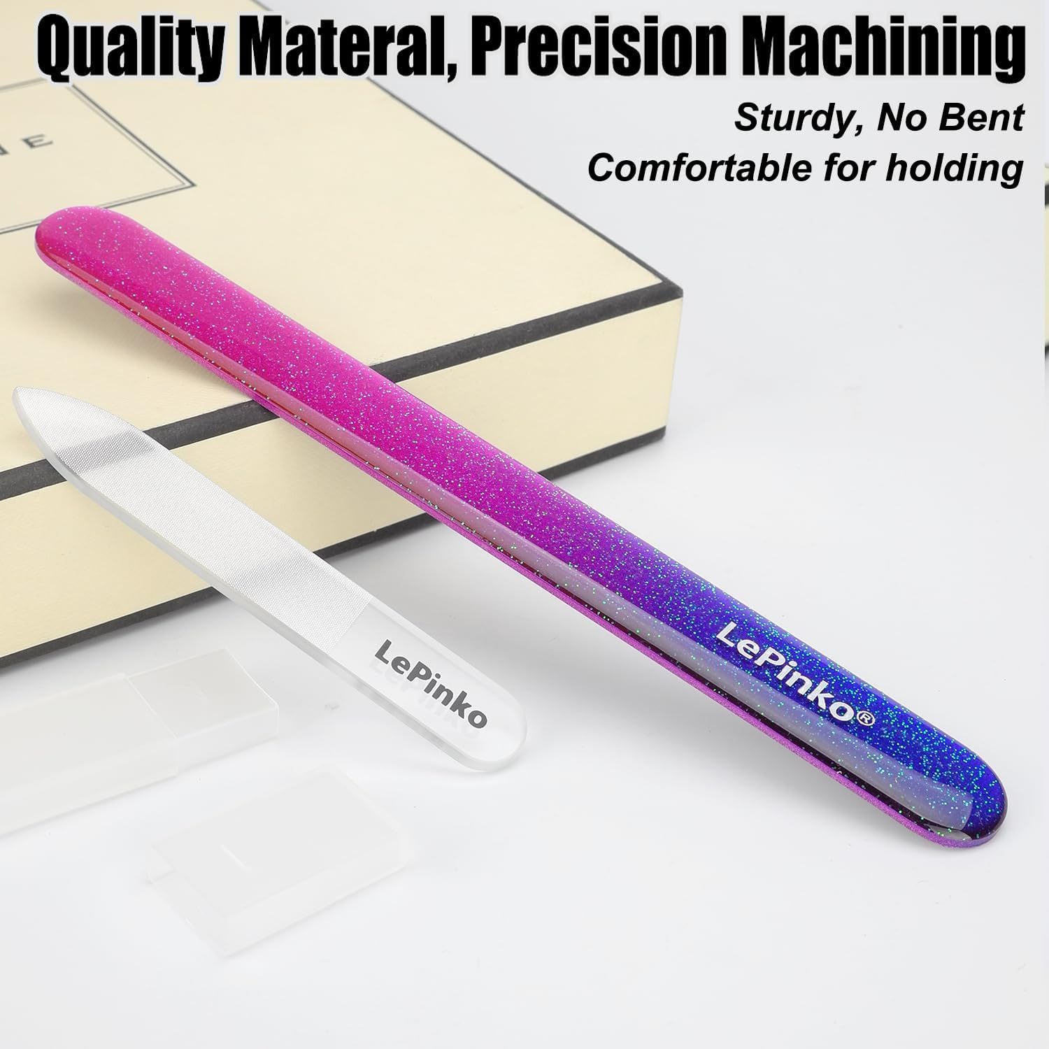 Long Lasting Nail File and Buffer Set, Rose Red Powder&hellip; image number 5