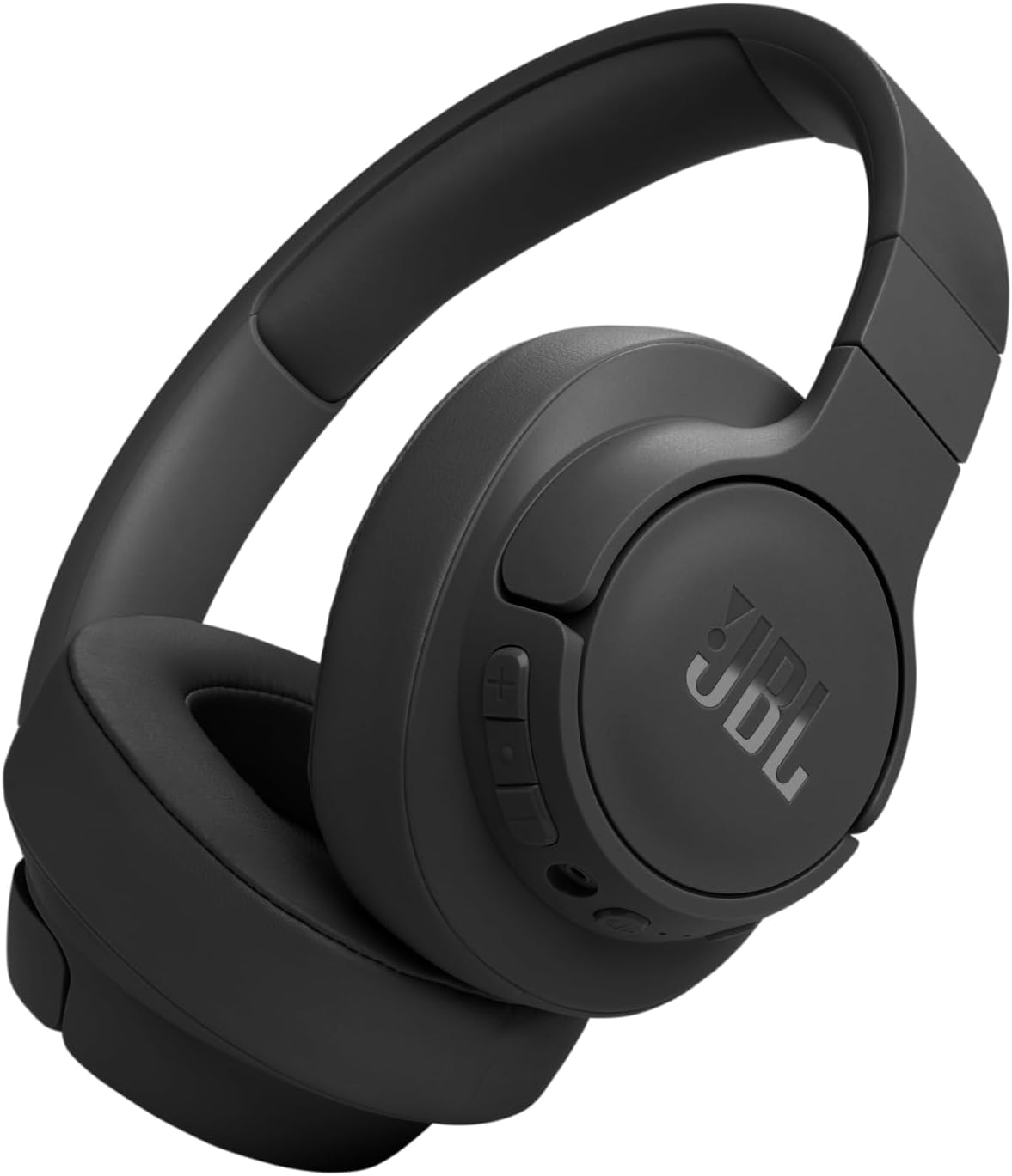 Hiarkio JBL Tune 770NC with Upto 70 Hours Battery Life, JBL Pure Bass Sound, Adaptive Noise Cancelling with Smart Ambient (Black)