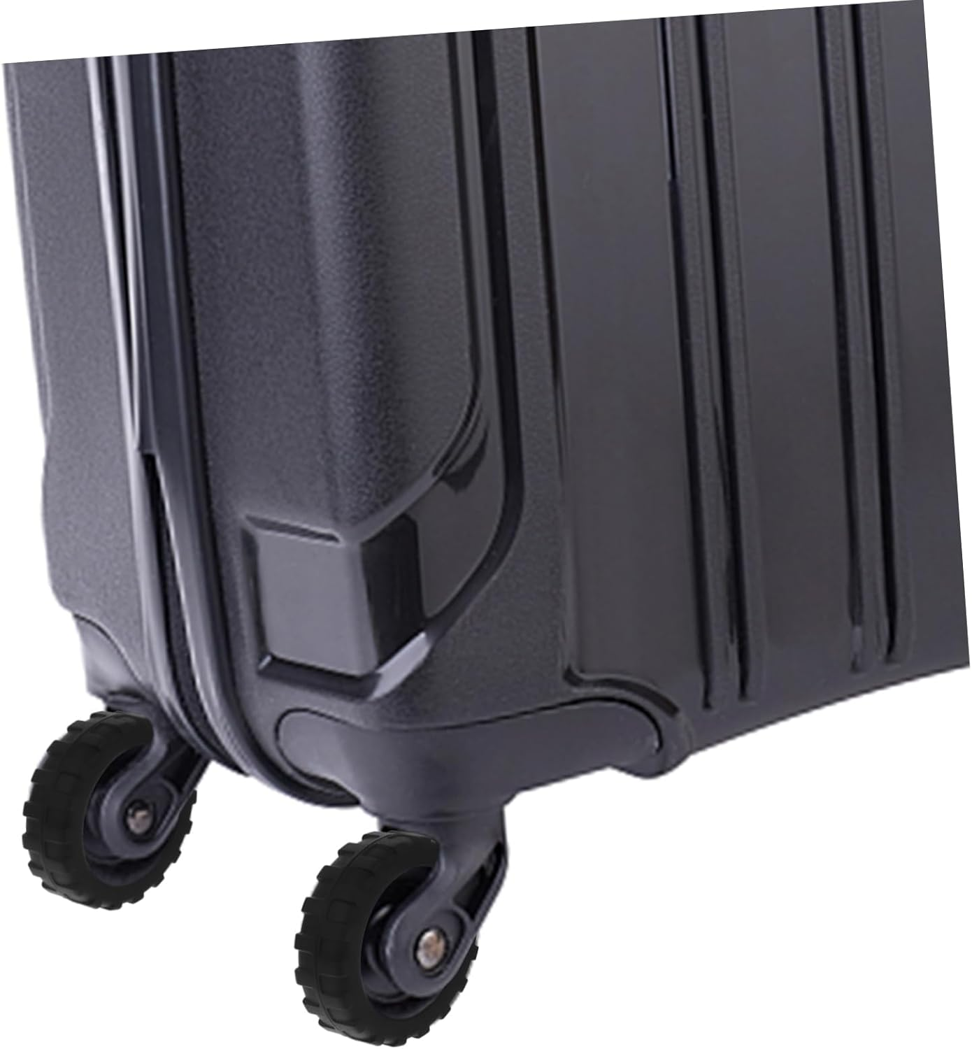 TOPPERFUN 8Pcs Silicone Luggage Wheel Covers 55X55X15Mm Anti-Shock Noise-Reducing Chair Wheels Covers Suitcase Feet Protectors for Office Chairs and Travel Suitcases image number 1