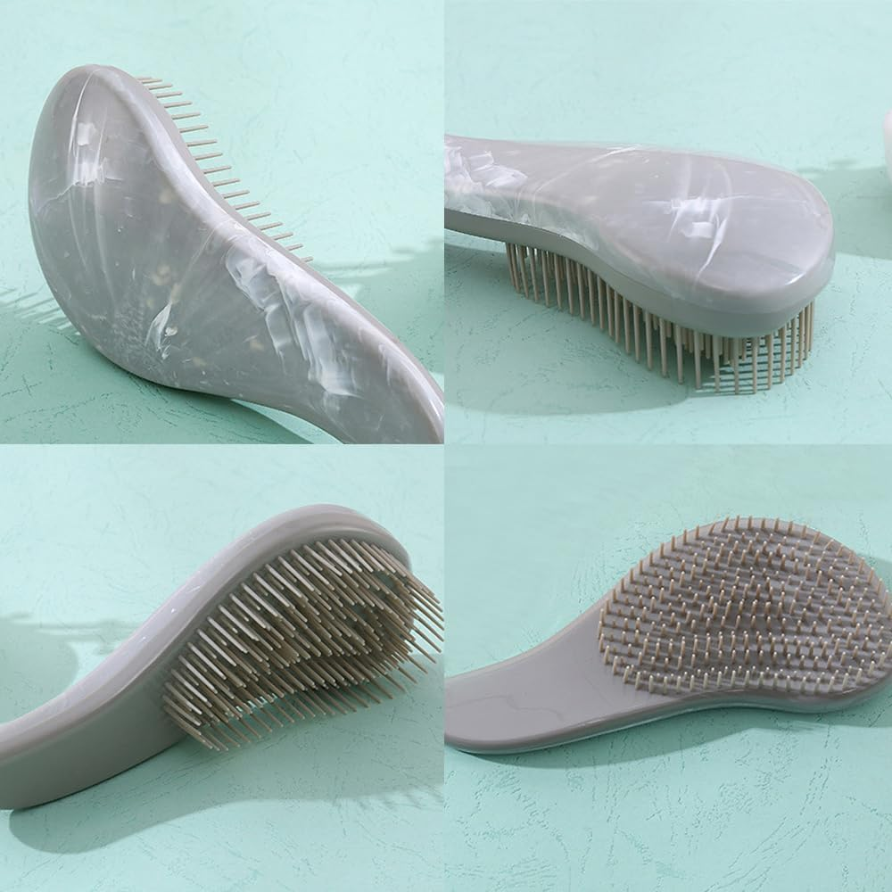 TTPSRY Ergonomic Detangling Brush Hair Brush Detangler Comb Massage Scalp Hair Straightener Styling Tool 185 Cm image number 6