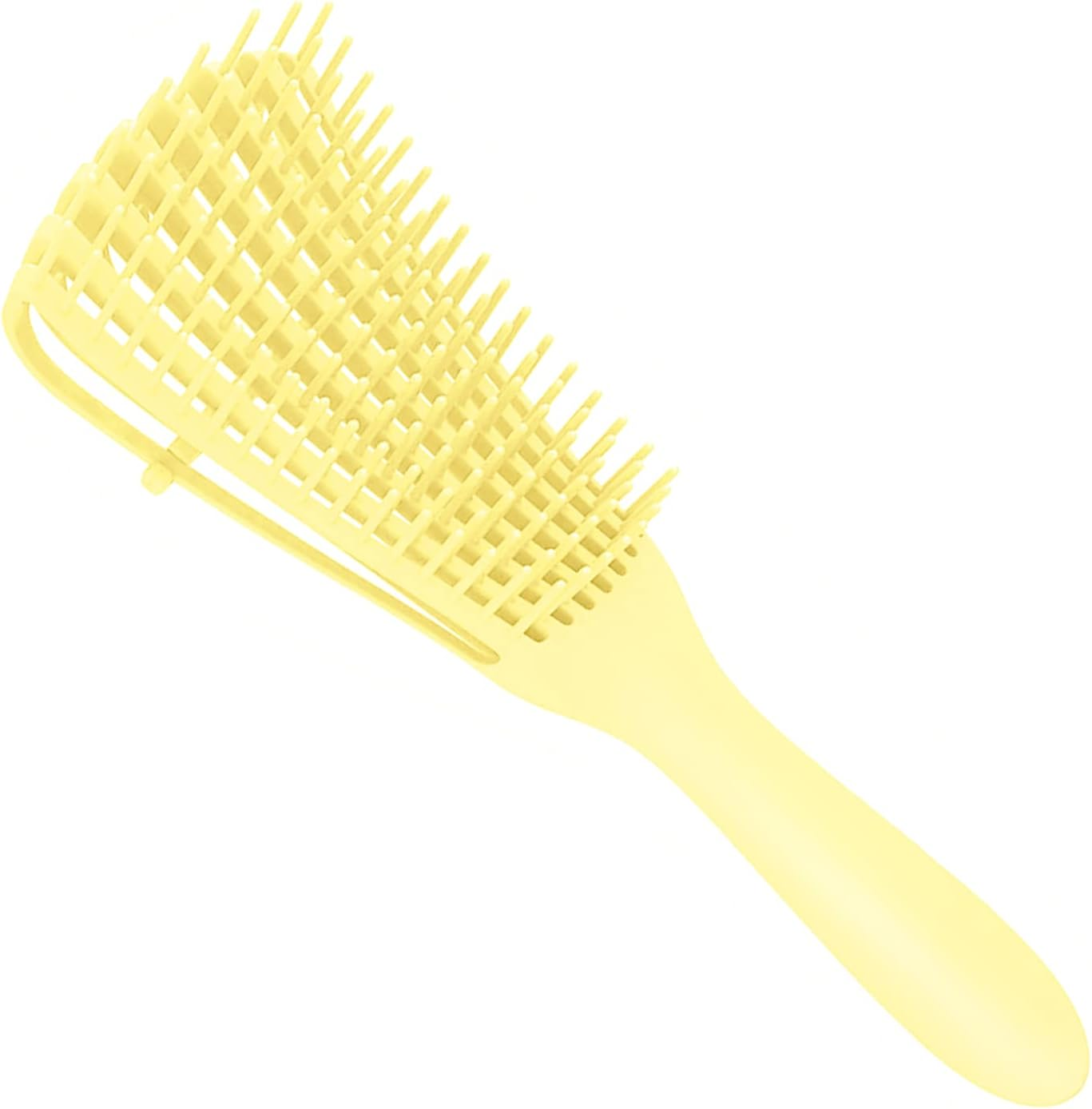 (2 Pcs, Pink-Black) - Detangling Brush for Afro America/African Hair Textured 3A to 4C Kinky Wavy/Curly/Coily/Wet/Dry/Oil/Thick/Long Hair, Knots Detangler Scalp Massage Comb Hair Detangler for Women (2 Pcs, Pink-Black)