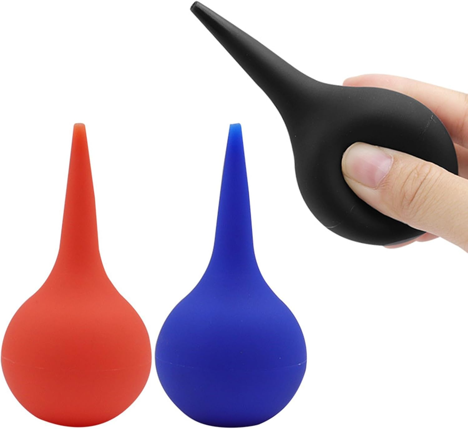 1PC Ear Hand Bulb Ear Washing Squeeze Bulb Silicone Suction Ear Bulb for Baby Kids Adults image number 6