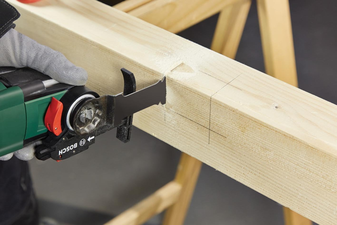 Bosch AIZ32BSPC/5 Blade for Cut and Sew Multi-Tool 1.3 Inches (32 Mm) (Star Lock, 5 Disc Set) image number 6