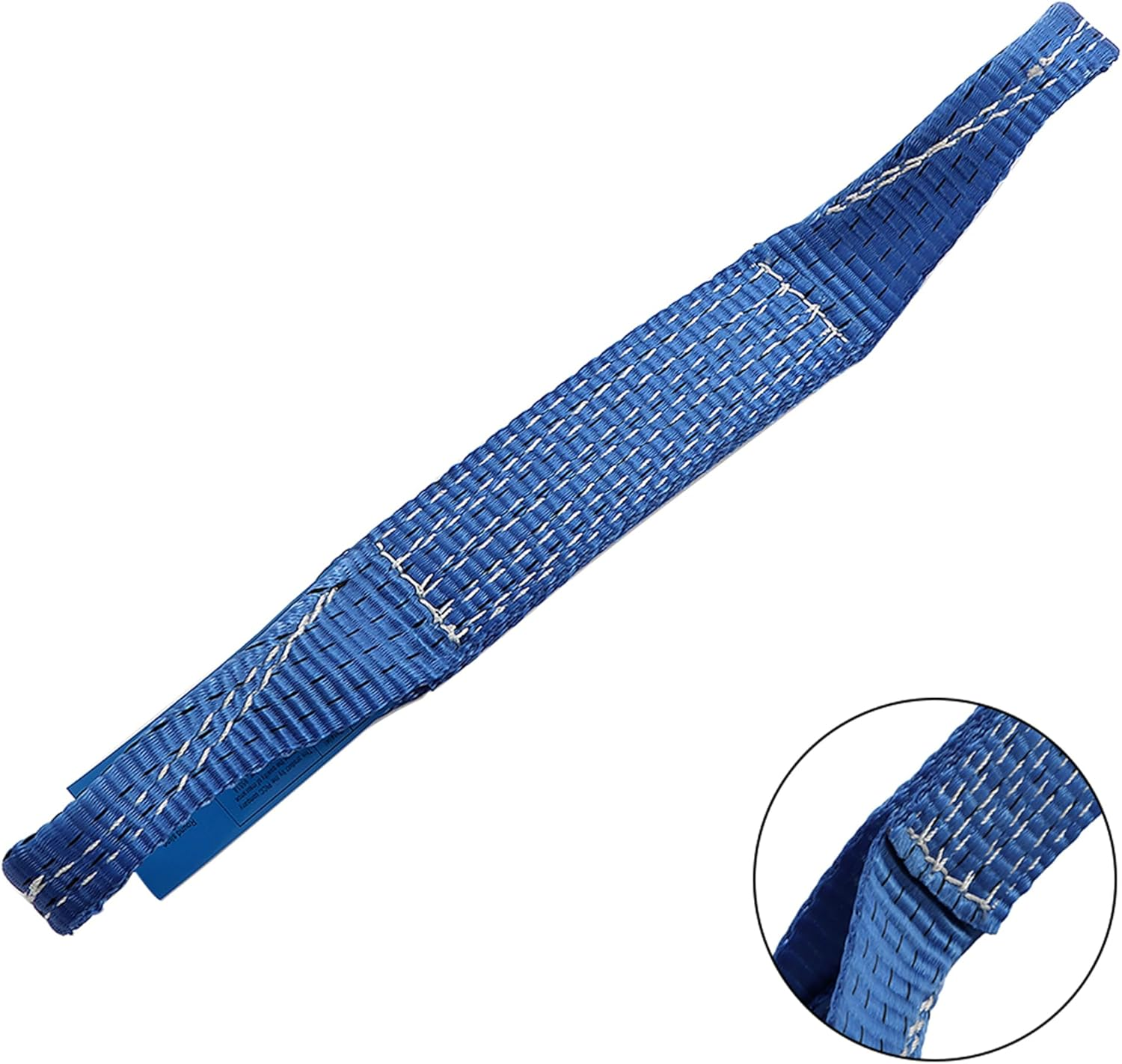 4 Pc Load Restraint Car Carrying Strap with Loops Wheel Tie down Towing Tie Down image number 4
