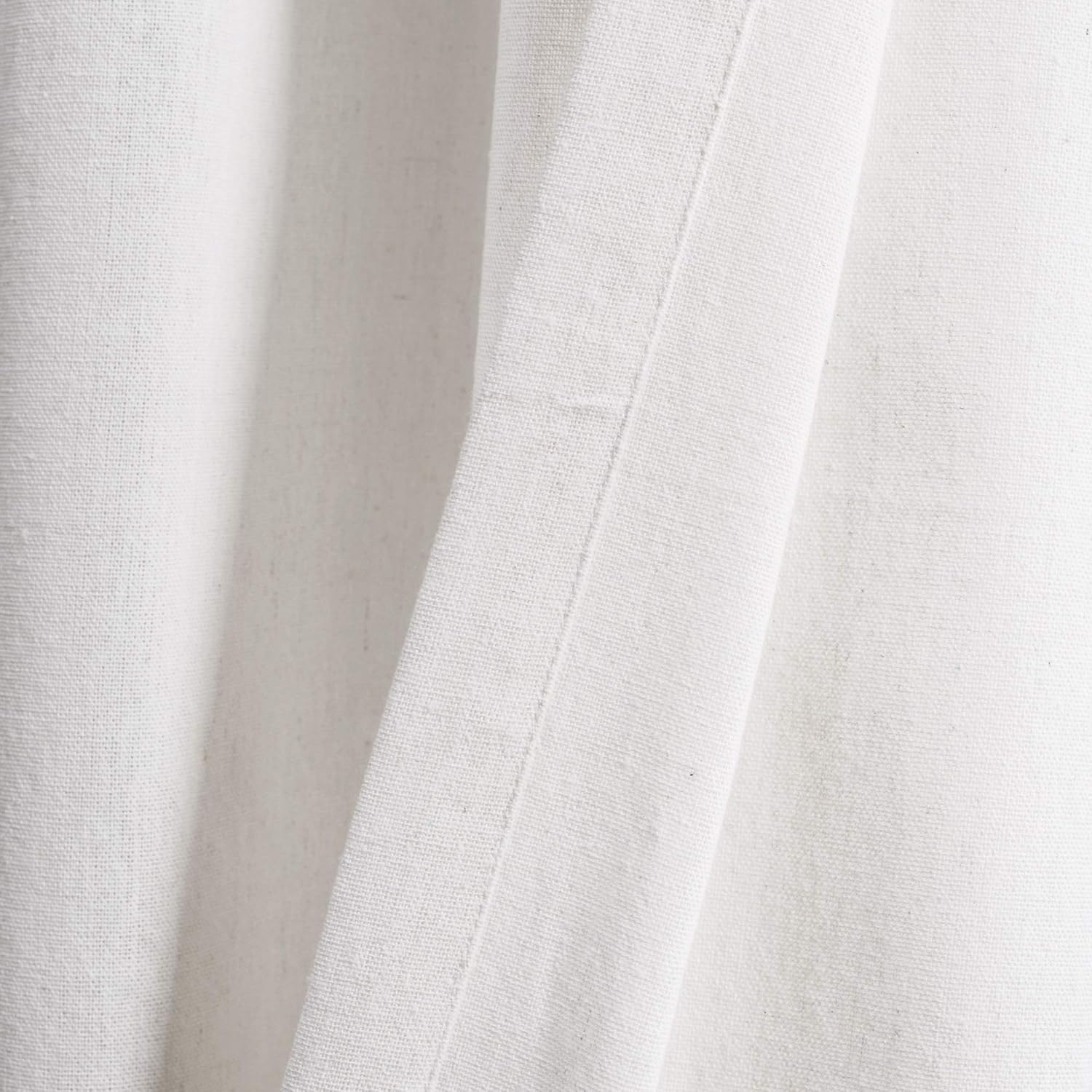 Lush Decor, Light Linen Lace Window Curtain, 84" X 38", Panel Pair, 84 in X 38 image number 3