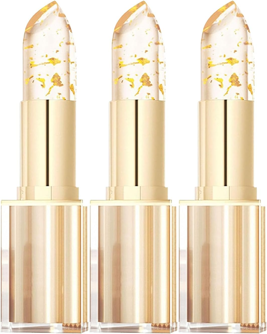 Imaginaryl Lipstick, Crystal Clear Color Changing Lipstick, Oezoez Transferproof Color-Changing Lipsticks Crystalclear Color Alchemy Auto-Tints on Contact (1Pcs)